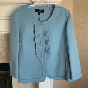 Talbots Easter egg blue jacket